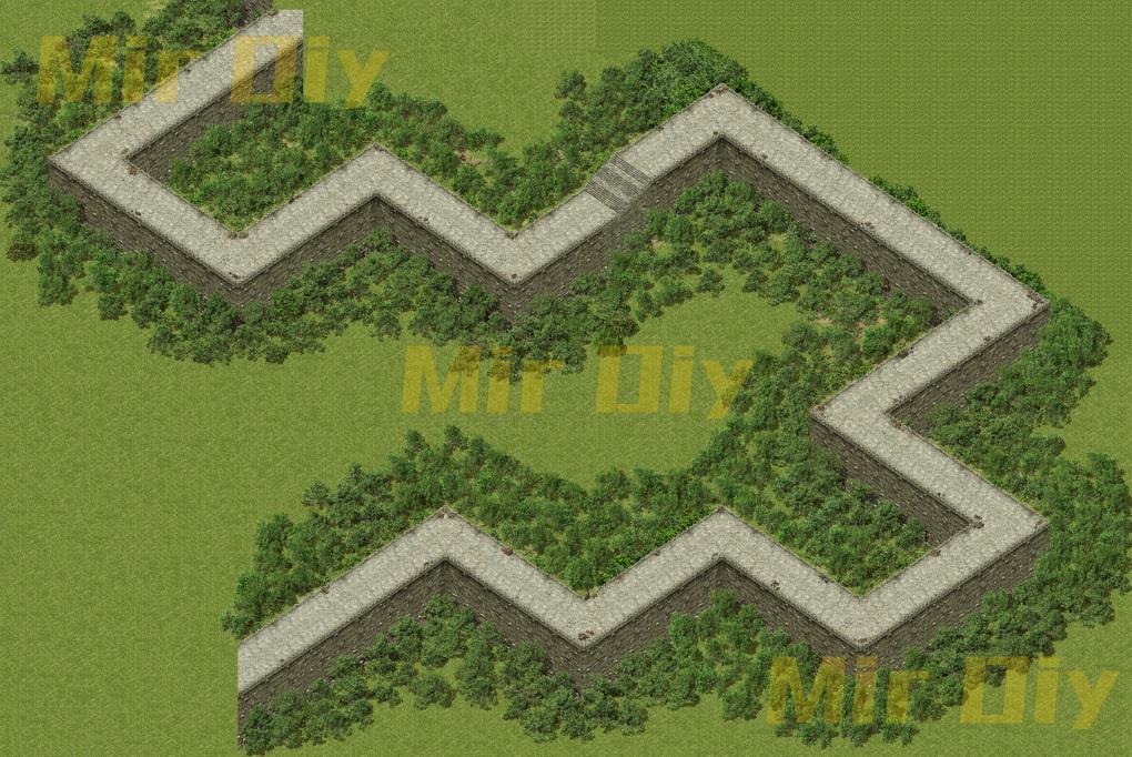 地砖地图1490-长城
