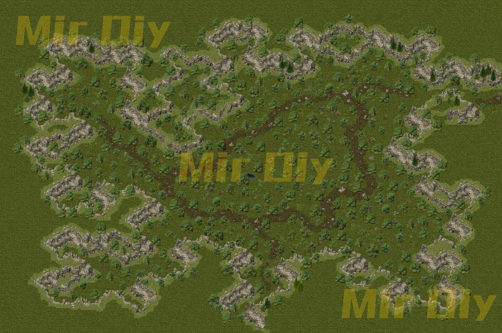 地砖地图1509-丛林
