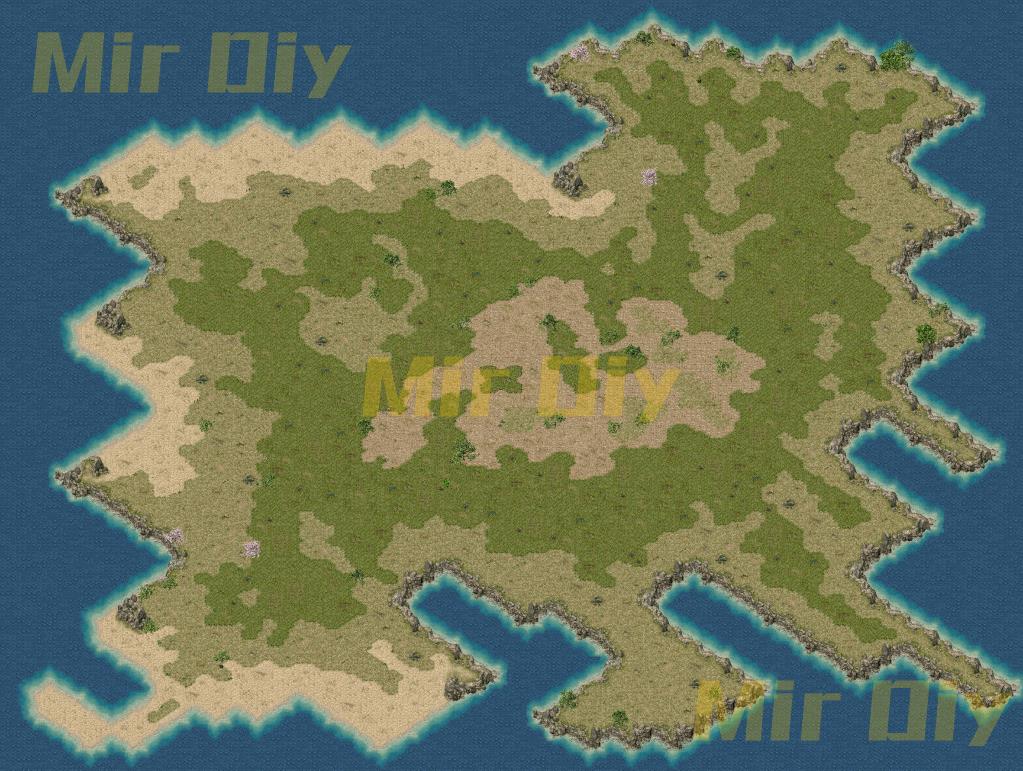 地砖地图1513-岛屿
