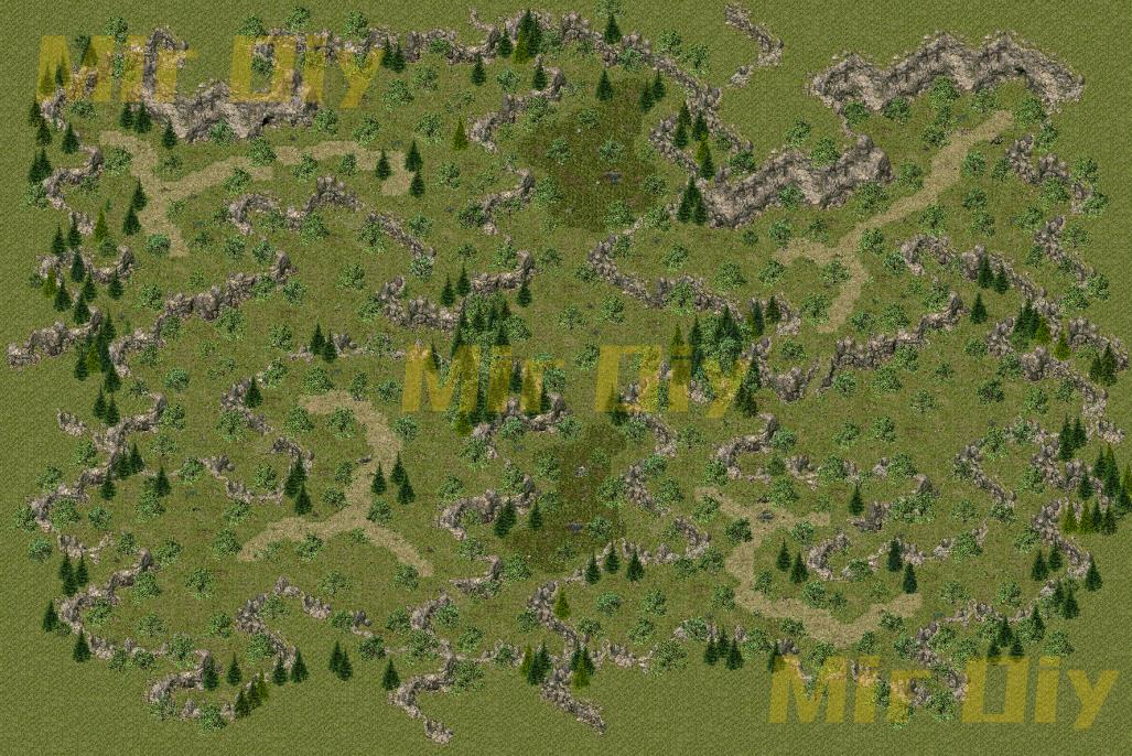 地砖地图1517-丛林
