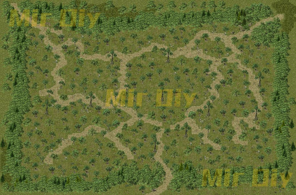 地砖地图1519-丛林
