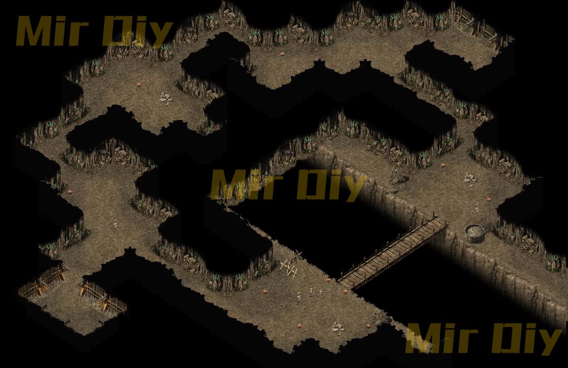 地砖地图2036-高清矿洞
