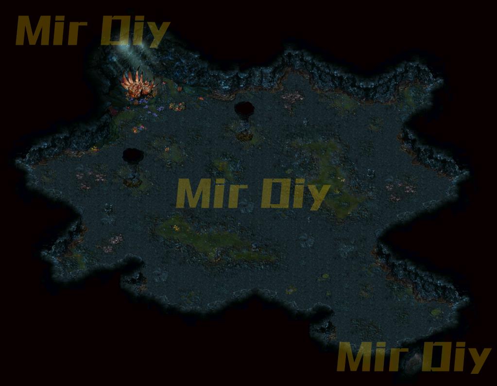  地砖地图2105-海底洞穴