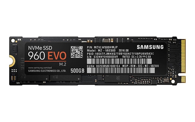 Samsung 960 Evo 500GB M.2 SSD