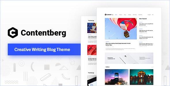 Contentberg - 内容营销个人博客 WordPress主题（已汉化）
