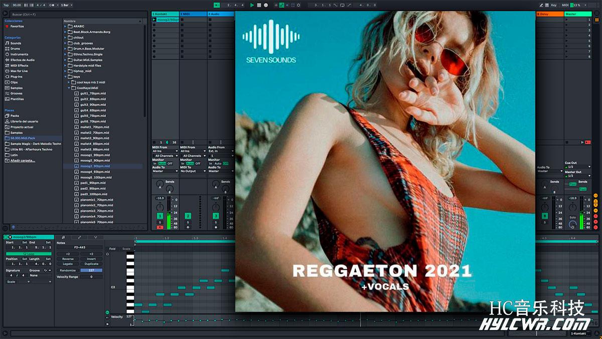 SevenSounds Reggaeton 2021 MIDI-WAV (VOL1&VOL2)插图4