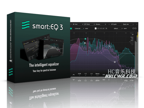 Sonible Smart:EQ 3 v1.0.0 完整版插图