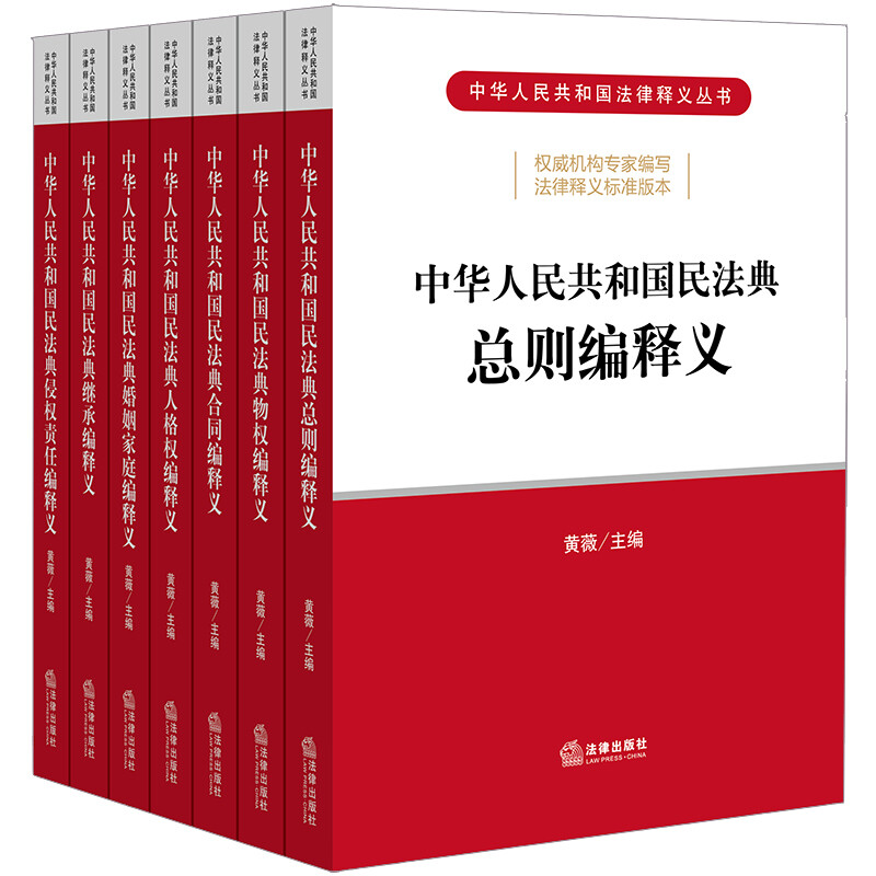 中华人民共和国民法典释义（共七册）