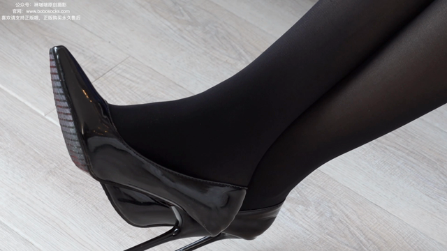 BoBoSocks袜啵啵 150期：小甜豆-高跟鞋、厚黑丝（花絮版）