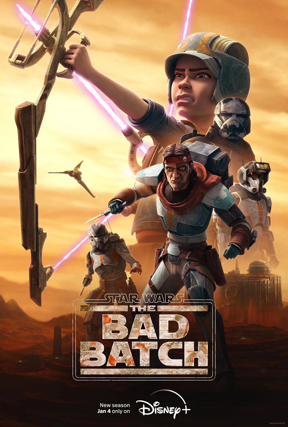 【星球大战：异等小队/Star Wars: The Bad Batch】[第二季][中英双字]全16集
