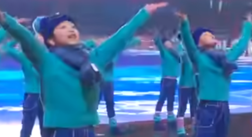 北京冬奥开幕式演员年龄跨度最大的节目