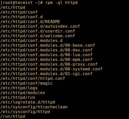 Linux 通过 RPM 或者 DEB 包安装的文件Linux 通过 RPM 或者 DEB 包安装的文件