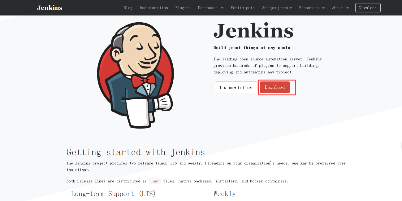 Jenkins入门–安装Jenkins入门–安装