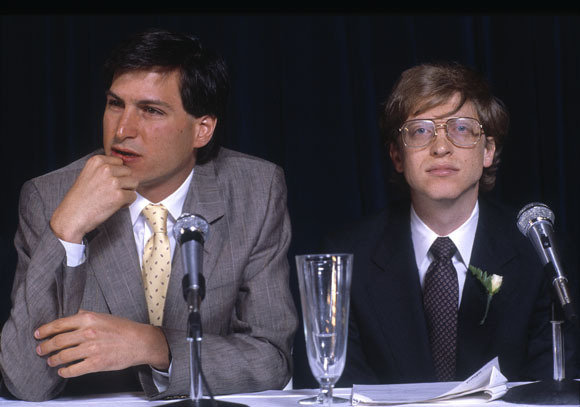  1985 年, 乔布斯和盖茨