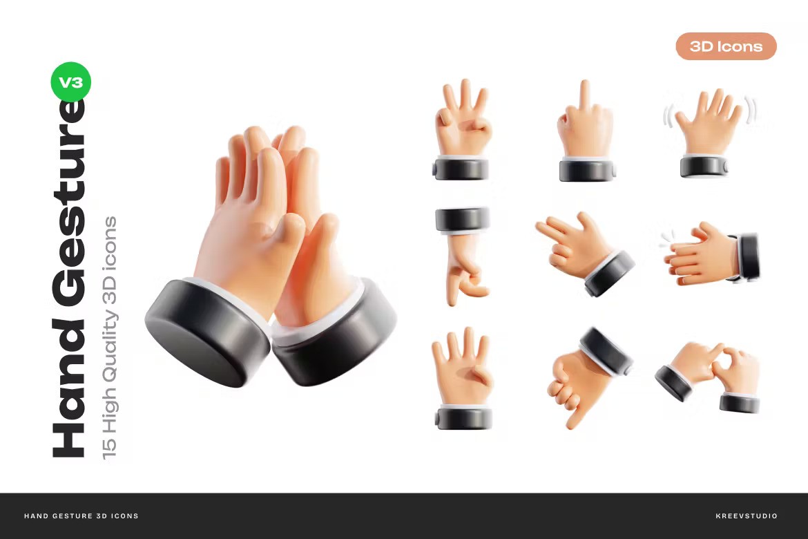Hand Gesture 3D Icons-5.jpg