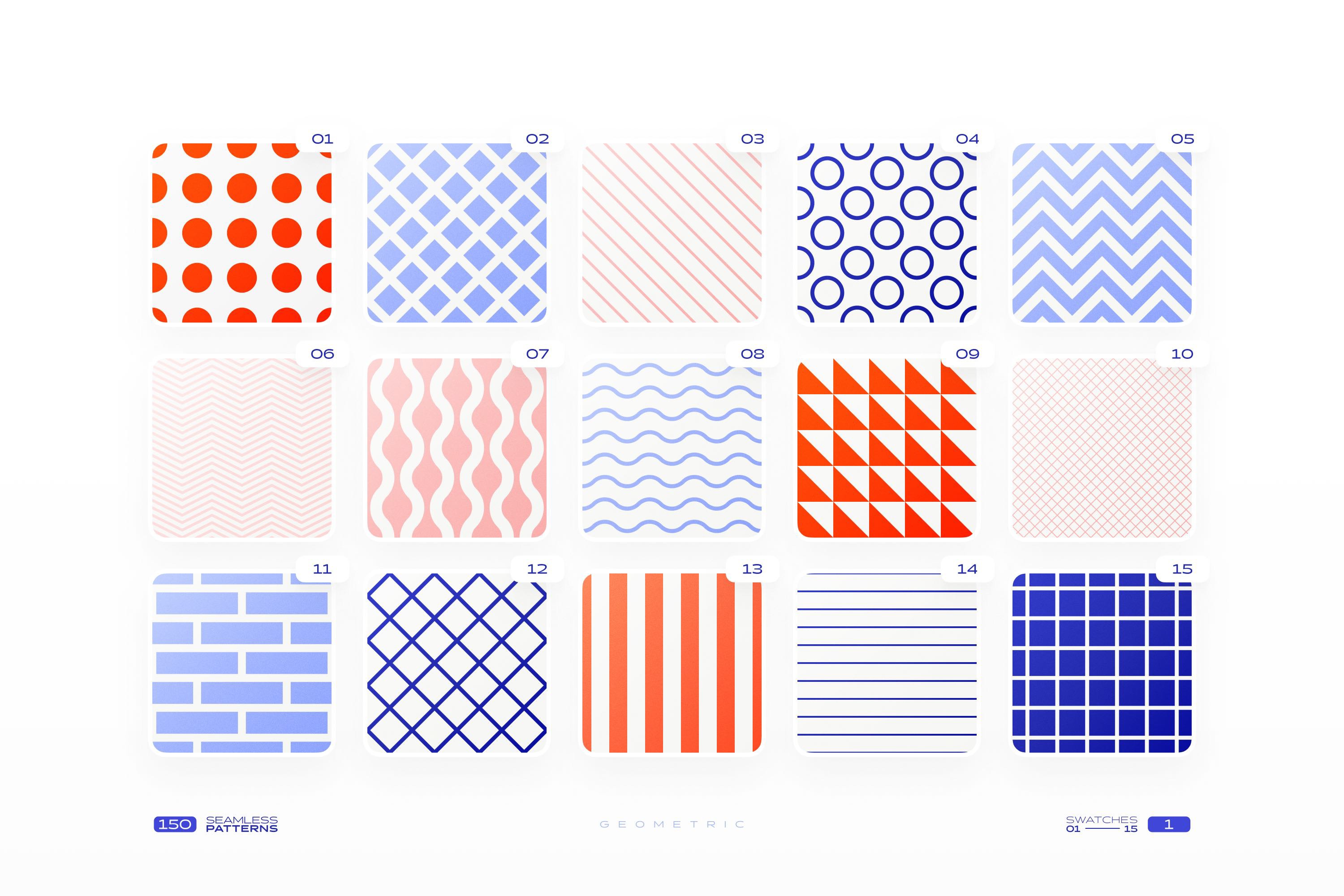 150 Geometric Seamless Patterns Collection-1.jpg
