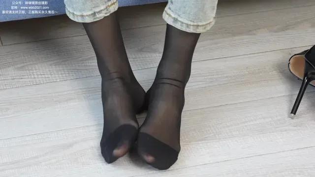 BoBoSocks袜啵啵 337期：稚予-高跟鞋、高跟凉鞋、黑丝（脚尖加固款）、裤里丝、裸足（数量多）（花絮版）