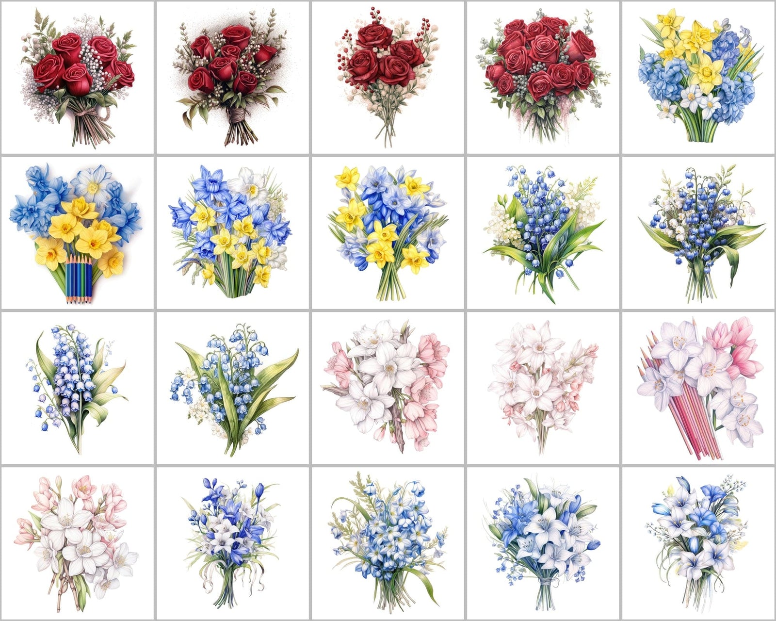 200 Watercolor Flower Bouquet PNG-3.jpg