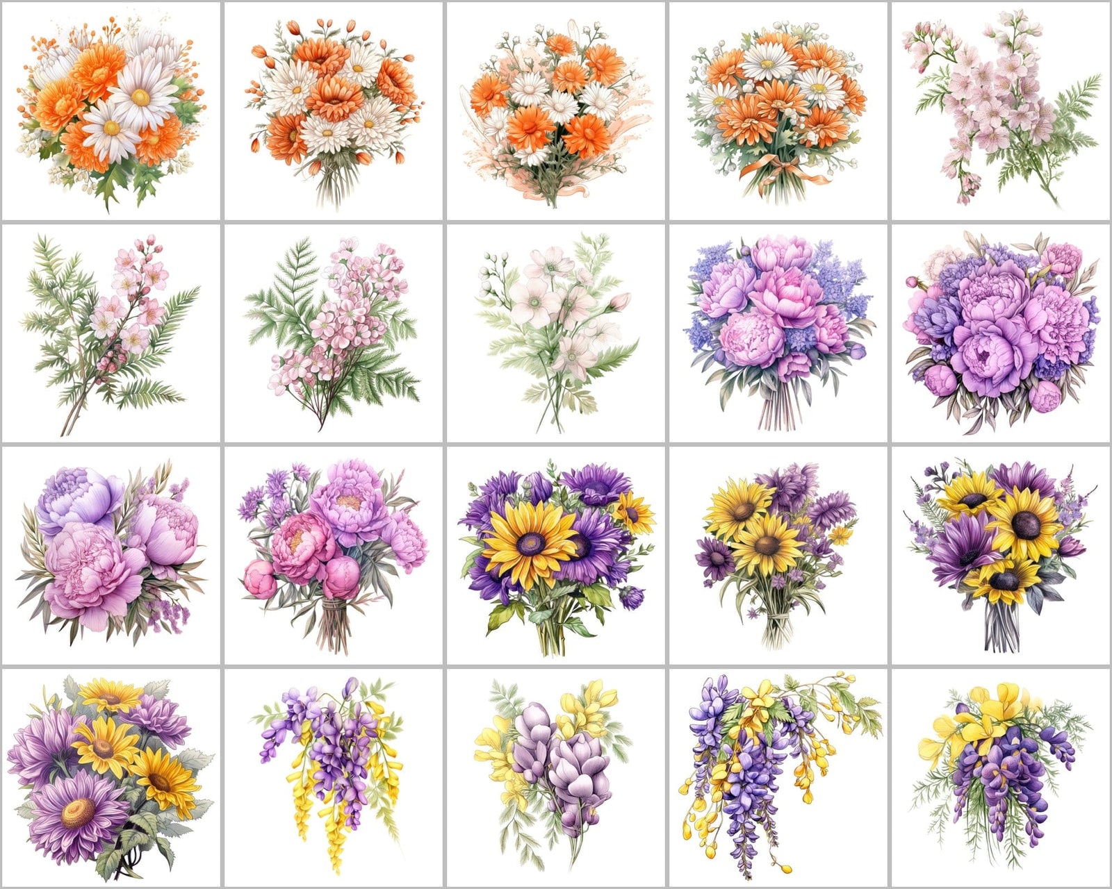 200 Watercolor Flower Bouquet PNG-7.jpg