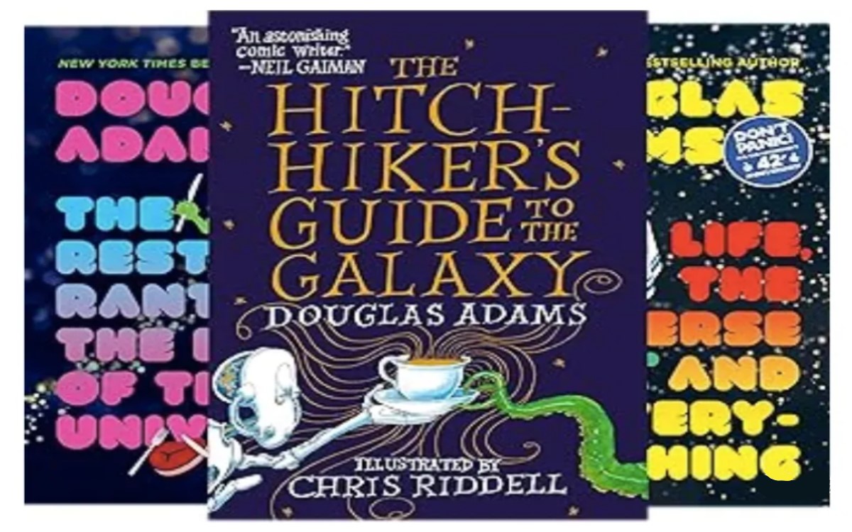 《The Hitchhiker's Guide to the Galaxy》银河系漫游指南 章节书[全6册] - 虾米英语网-英语启蒙动画原版英语教材绘本杂志有声书纪录片下载虾米英语网