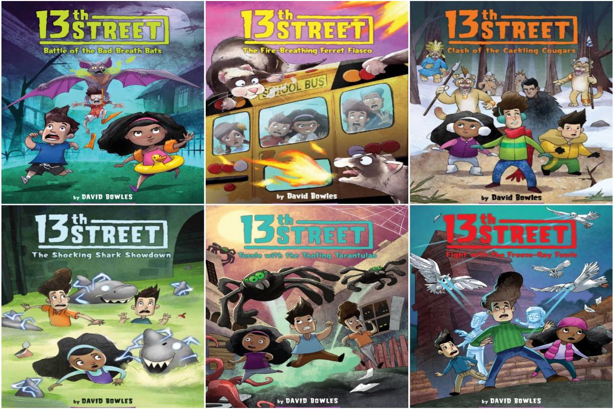 《13th Street Series - David Bowles》电子书 [全6册] - 虾米英语网-英语启蒙动画原版英语教材绘本杂志有声书纪录片下载虾米英语网