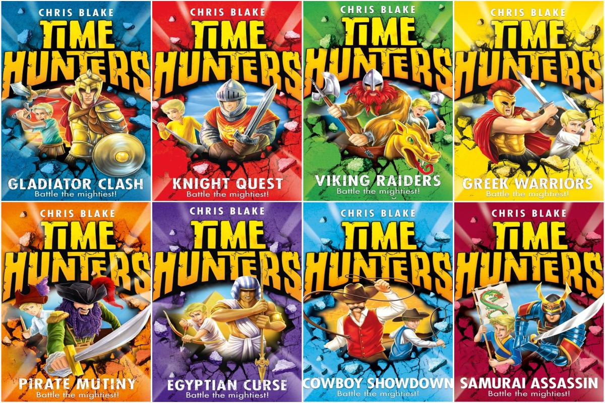 《Time Hunters Series - Chris Blake》电子书 [全12册] - 虾米英语网-英语启蒙动画原版英语教材绘本杂志有声书纪录片下载虾米英语网